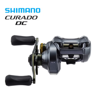 Moulinets de pêche à lancer Shimano 22 18 Curado DC 6+1BB, rapport de transmission 7.4:1/8.5:1, bobine S3D, roue I-DC4 pour eau salée, pêche en rivière