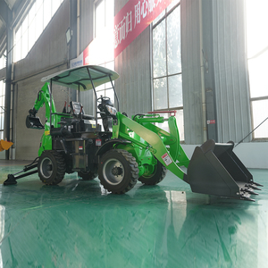 Mejor Oferta: Nueva Minicargadora Retroexcavadora Pequeña con Tracción 4x4 para Granja, Cargadora Frontal y Retroexcavadora para Movimiento de Tierras - Product Image 3