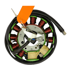 Bobina de <span class=keywords><strong>estator</strong></span> de motocicleta de 11 polos al por mayor de alto rendimiento para reparación de carga de motor Honda 110cc-150cc - Product Image 5