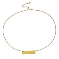 Collar de Acero Inoxidable con Verso Árabe de la Sábida Versión del Alá Musulmán, Joyería de Moda Personalizada para Regalo de Ramadán/Eid, Venta al por Mayor
