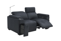 Elektrisches Multifunktions-Relaxsofa aus Technologie-Stoff, 3-Sitzer Elektrisches Wohnzimmer-Sofa-Set
