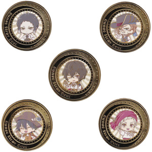 Colección de Monedas de Metal de <span class=keywords><strong>Bungo</strong></span> Stray Dogs: Dazai Osamu y Chuuya Nakahara - Product Image 1