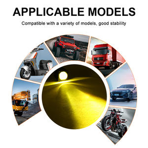 Nouvelle Arrivée - Phare LED Externe Dissimulé pour Calandre de Voiture, Double Couleur, pour Bronco Tout-Terrain, Feu de Brouillard Avant 12V 100W - Product Image 5