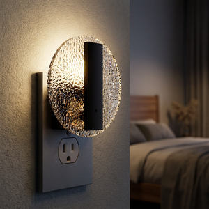 Luces Nocturnas Acrílicas LOHAS, <span class=keywords><strong>Luz</strong></span> Nocturna LED Blanca Cálida con Sensor de Oscuridad, Regulable, para Dormitorio y Pasillo - Product Image 1