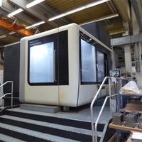 Centre d'usinage à 5 axes polyvalent German Dmg Mori DMU210P pour le traitement de composants structurels de très grande précision.