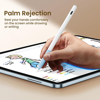 Lápiz Capacitivo Activo WENKU para iPad, Dibujo, 30 Horas de Duración, Baja Latencia, Carga Rápida, Atracción Magnética, Rechazo de Palma