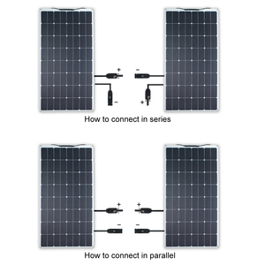 Bộ Hệ Thống Năng Lượng Mặt Trời Bộ Dây Điện Đơn Tấm Năng Lượng Mặt Trời Linh Hoạt Cho Thuyền Nhà Sản Xuất Sunpower 100W 200W Etfe - Product Image 5