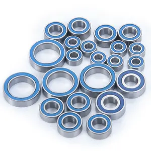 22pcs/Set Upgraded Steel Blue Ball Bearing for Team Associated B6.2 1/10 Scale 2WD Off Road Competition Buggy Spare Accessories