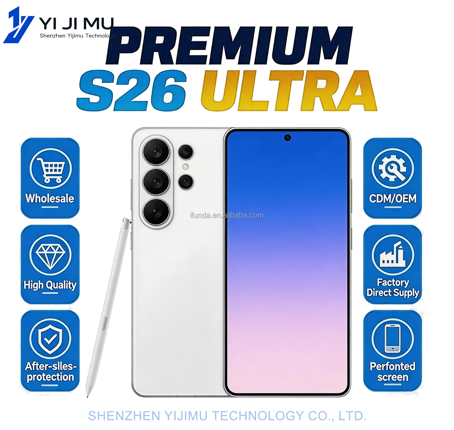 22G+2TB Discounted Price S26 Ultra Original Android 15 5G <strong>Phone</strong> 108MP Dual SIM Unlocked Global Version IPS Display Wi-Fi