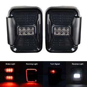 Versión de EE. UU. 12V luz trasera LED para <span class=keywords><strong>Jeep</strong></span> Gladiator JT 2020 2021 <span class=keywords><strong>2022</strong></span> nueva condición freno señal de giro luces de marcha atrás - Product Image 2