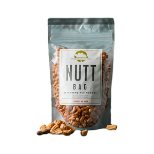 Tùy chỉnh Túi Ziplock mờ túi nhỏ có thể tái sử dụng khóa zip nhựa Ziplock đứng lên túi với cửa sổ rõ ràng - Product Image 2