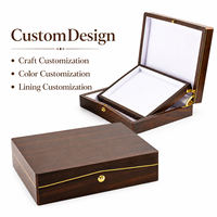Boîte de rangement à bijoux en bois multicouche personnalisée avec serrure dorée, double porte, organisateur de bijoux, étui avec doublure colorée artisanale