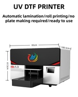 Imprimante d'étiquettes en cristal UV numérique A3 à impression multicolore industrielle en gros avec tête d'impression Epson I3200