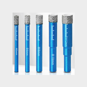 Factory Direct Sale Dry <b>Drill</b> <b>Bit</b> Vacuum Brazed Hole Saw Cutter for Marble Ceramic Tile 5-16mm My-1 My-1 Dry <b>Drill</b> <b>Bit</b> S - Product Image 4