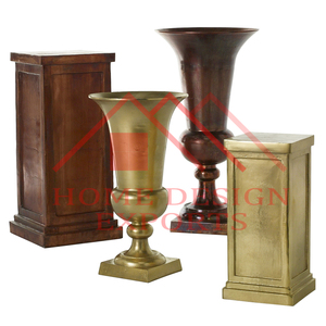 Venta de jarrones de mesa de Metal para decoración del hogar 2024 Nuevo diseño de jarrones de macetas de aluminio y Metal para decoración del hogar 2024 Best Seller - Product Image 4