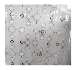 中国批发3毫米-8毫米装饰丝网印刷磨砂玻璃
