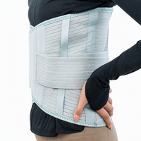 Ceinture de soutien lombaire réglable et respirante pour le soulagement de la hernie discale, la correction de la posture et le soutien contre les douleurs dorsales