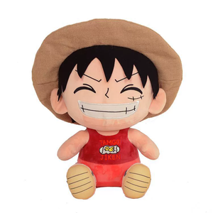 Nuevo Estilo Llavero Colgante de Peluche de 25cm con Figura de Anime, Muñeco de Peluche de Algodón Relleno de Dibujos Animados de Nika, Luffy, Chopper y Fruta del Diablo - Product Image 5
