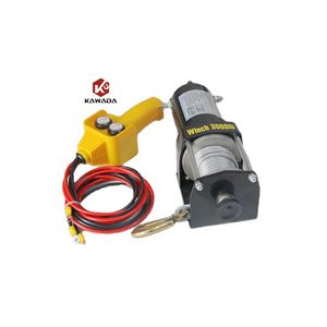 Derek Listrik Kecil 12V 24V 48V, <span class=keywords><strong>Winch</strong></span> Mobil Elektrik 3000 Lb 3000 Lbs 3000 Lb 3000 Lb - Product Image 1