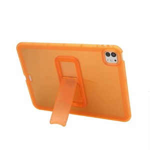 เคสแท็บเล็ตสีเจลลี่ใสพร้อมขาตั้งพับได้สำหรับ <span class=keywords><strong>iPad</strong></span> PRO11เคส TPU 2024/2025สำหรับ <span class=keywords><strong>iPad</strong></span> - Product Image 3