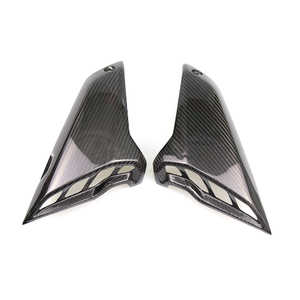 Carenados laterales de fibra de carbono para motocicleta, cubierta de admisión de aire para Yamaha MT <span class=keywords><strong>09</strong></span> <span class=keywords><strong>FZ</strong></span> <span class=keywords><strong>09</strong></span> MT09 FZ09 <span class=keywords><strong>2017</strong></span> 2018 - Product Image 1