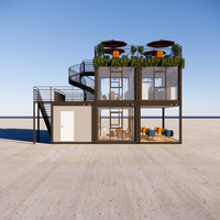 Offre Spéciale – Maison Conteneur Modulaire Préfabriquée Entièrement Meublée, Idéale pour Restaurant, Bar ou Bureau