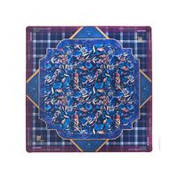 Tapis de mahjong américain en velours, nappe épaisse antidérapante, réduction du bruit, entretien facile, résistant à la saleté