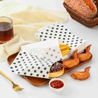 Sacs alimentaires en papier couché écologiques pour sushis, savons faits main, bougies, artisanat, foire artisanale, emballage de marché
