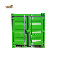 Conteneur de transport mini portable en acier Corten de 6 pieds, neuf, pour le stockage de marchandises sèches, à vendre