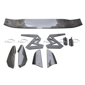 Alerón Trasero de Fibra de Carbono Tipo Cola de Pato para Honda Civic Type R Spoon FK7 FK8 Spoon 10th 2017+ Auto Tuning - Product Image 2