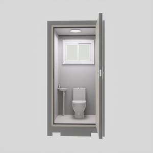 Moderna Cabina de <span class=keywords><strong>Baño</strong></span> Portátil en Contenedor, <span class=keywords><strong>Alquiler</strong></span> de Inodoro Portátil con Descarga Rápida, Unidad de <span class=keywords><strong>Baño</strong></span> Portátil para Exteriores con Ducha e Inodoro - Product Image 2