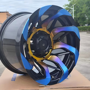 For Kipardo New Design Deep Concave 6 <b>Spoke</b> 15x10 5x114.3 6x139.7 4x4 Matt Black Milling Window <b>Wheels</b> Load Passenger - Product Image 2