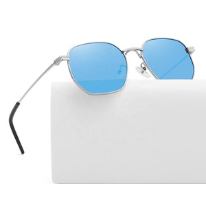 Gafas de Metal redondas pequeñas 2025 UV400 CAT.3, Gafas de Sol para mujer, estilo de diseñador Retro, Gafas listas, Gafas - Product Image 3