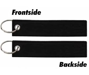 Llavero Bordado Personalizado OEM de Doble Cara con Etiqueta Privada para Regalos Corporativos, Artículos Promocionales y Eventos - Product Image 4