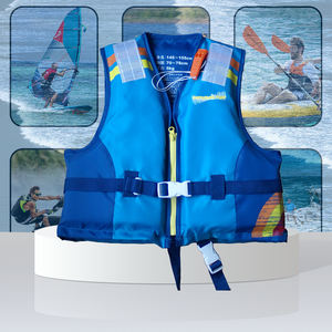 سترة نجاة رياضية عالية الطفو مصنوعة من رغوة EPE ونسيج أكسفورد للرياضات المائية والإنقاذ والإبحار والتجديف والسباحة - Product Image 3