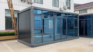 <span class=keywords><strong>2025</strong></span> nóng bán đúc sẵn sang trọng tùy chỉnh thiết kế nhà duy nhất bên tường kính sunroom container nhà - Product Image 3