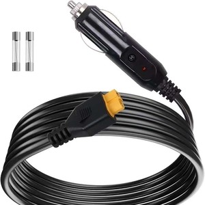 สายไฟต่อพ่วงที่จุดบุหรี่ในรถยนต์เป็น Xt60 12V 24V สำหรับโดรนและเครื่องชาร์จแบตเตอรี่ - Product Image 3