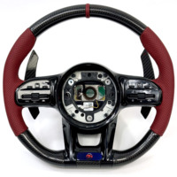 Volant en carbone artisanal pour Mercedes Benz W206 C43 C63 AMG, amélioration de performance pour la course européenne