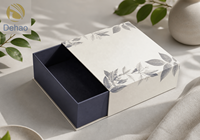 Boîte cadeau de luxe personnalisée avec logo pour perruques, extensions de cheveux naturels et tissages, avec sac en satin