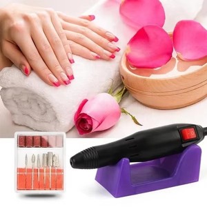Electric <b>Nail</b> Art Drill Machine 20000RPM Manicure Machine <b>Nail</b> Polisher Art Equipment US EU AU UK Plug - Product Image 6