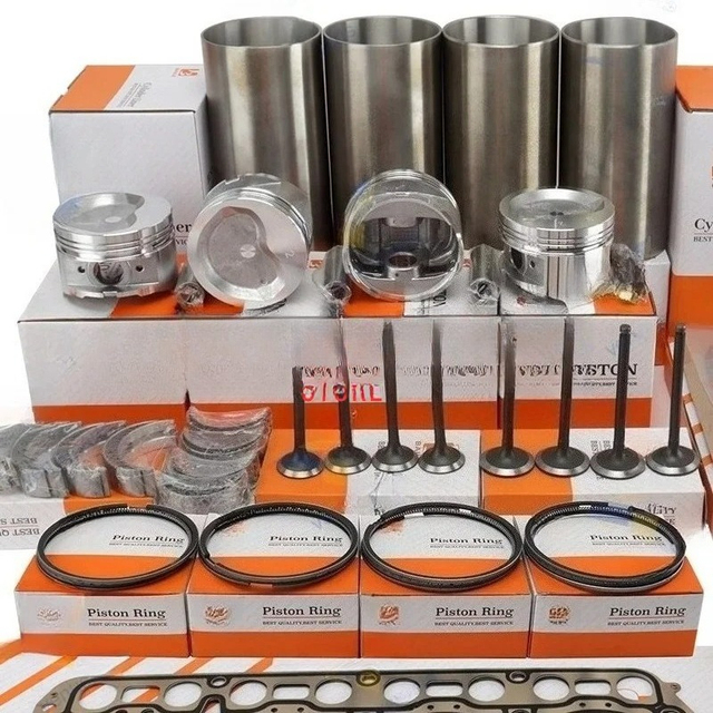 4Y 13101-73030 Overhaul Rebuild Kit For New Type Piston Rings Cylinder Liner Full Gasket Set Engine Parts 91*1.5+1.5+4mm