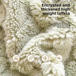 Set <span class=keywords><strong>di</strong></span> <span class=keywords><strong>lenzuola</strong></span> in tre pezzi in taffetà lavorato a maglia in poliestere, pile invernale color corallo con copriletto in <span class=keywords><strong>flanella</strong></span> antiscivolo - Product Image 3