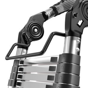 Anta thương mại chất lượng 150kg công suất hiện đại hợp kim nhôm Kính thiên văn thang đa năng gấp thiết kế cho các tòa nhà văn phòng - Product Image 6