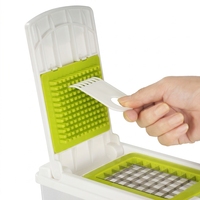 Smile Mom Plastic Keuken Multifunctionele 6-in-1 Groente- en Fruit Snijder, Rasp, Cutter, Mandoline, Snijder & Hakker
