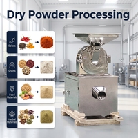 Automatische Gemüse-Knoblauch-Pulver-Herstellungsmaschine Chili Universalzerkleinerer Gewürzmühle Lebensmittelverarbeitungsmaschine