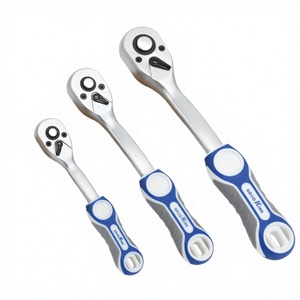 ประแจวงล้อปรับได้ขนาด 1/2" 3/8" 1/4" 72 ฟัน ผลิตจากเหล็กโครเมียมวาเนเดียม มาตรฐาน OEM ด้ามจับตามหลักสรีรศาสตร์ ใช้งานสะดวก แข็งแรง ทนทาน เหมาะสำหรับงานซ่อมรถยนต์ - Product Image 3