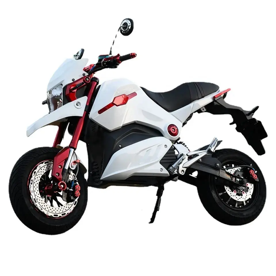 EEC 1500W/2000W इलेक्ट्रिक मोटरसाइकिल कूल बाइक इलेक्ट्रिक मोटरसाइकिल 72V20Ah लिथियम बैटरी के साथ