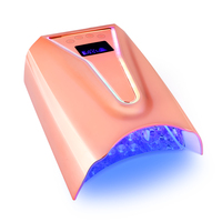 2025 lampe UV haute puissance nouveau Design professionnel 128W sans fil Pro Cure LED lampe à ongles avec logo d'impression
