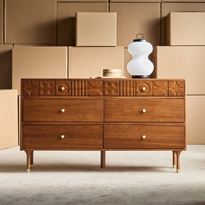 Solid Wood Minimalist <b>Sideboard</b> Storage Cabinet Eco-Friendly Living Room Dining Home Furniture HY203 Home Furniture <b>Sideboard</b> HY - Product Image 2