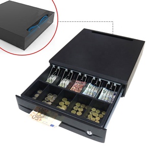 Kim loại 410 điện tử POS Tiền mặt ngăn kéo đăng ký RJ11/RJ12 tự động tiền mặt ngăn kéo với Hidden khe cắm - Product Image 6